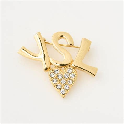 ysl diamond brooch|ysl brooch price.